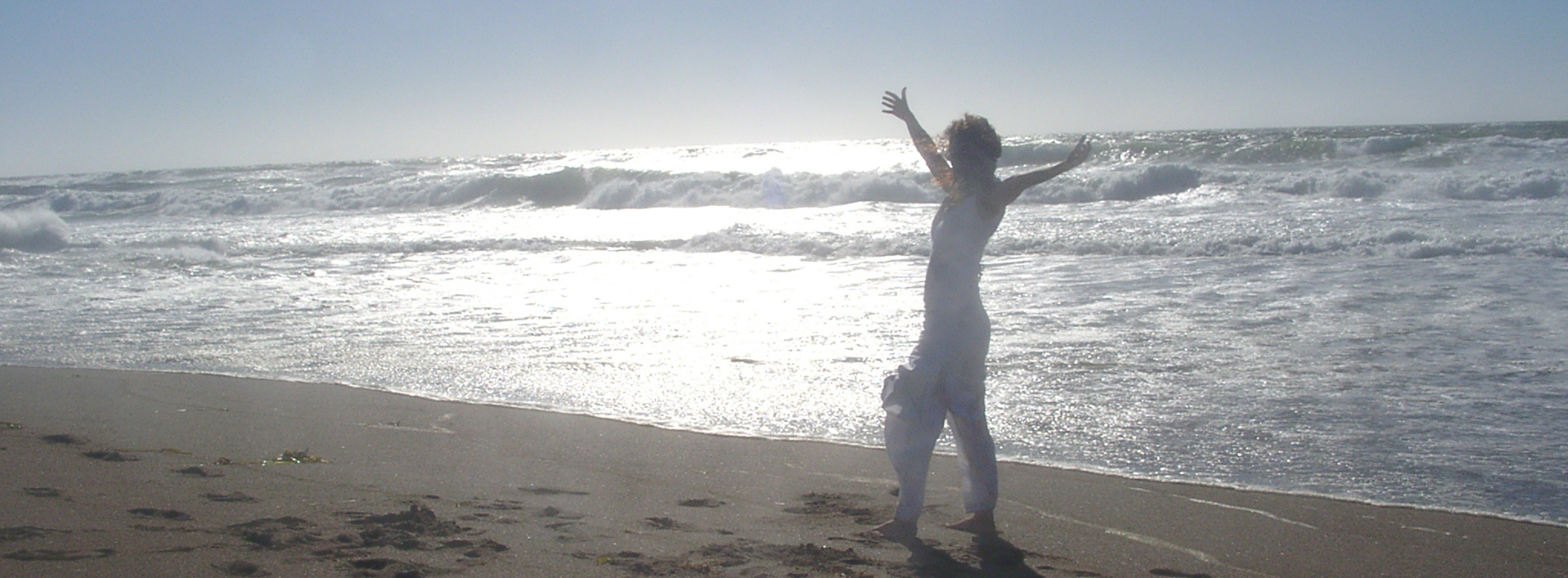Sophie Phelps yoga at Salmon Creek Beach, Bodega Bay
