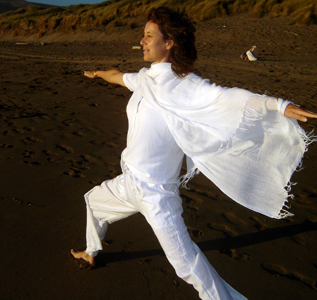 Sophie Phelps at Salmon Creek Beach in Sonoma County